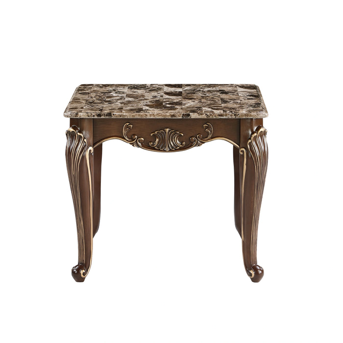 Lotus End Table