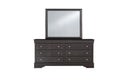 Pompei Queen Bed, Dresser, Mirror and 2 Nightstands