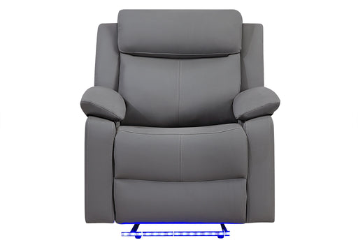 U6026 Pu 72A Glider Recliner with LED