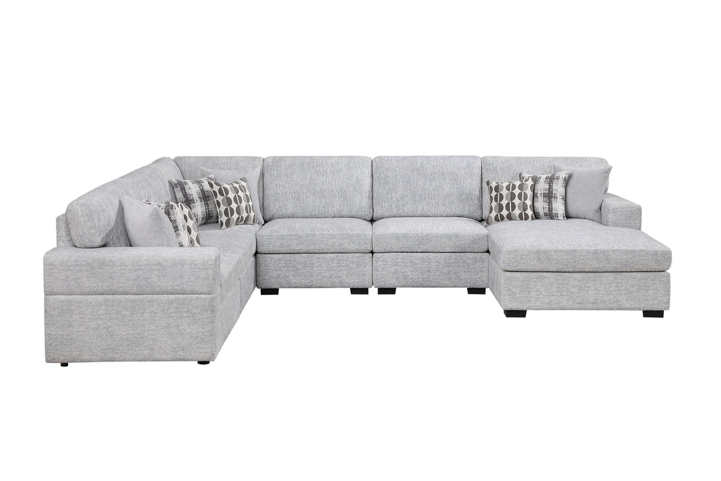 Princeton Sectional Gray