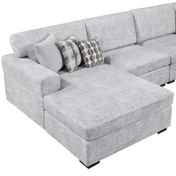 Princeton Sectional Gray