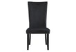 D1628 Dining Table and 6 D03 Black Dining Chairs