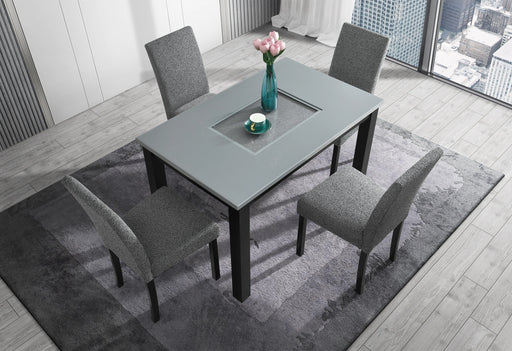 D8112 Dining Table with 4 D8112 Dining Chairs