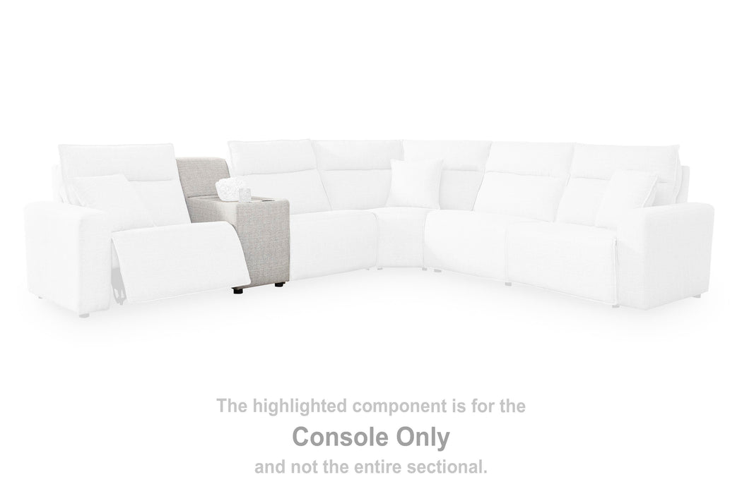 Modmax II Power Reclining Sectional with Consoles