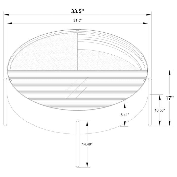Ozella Coffee Table Set