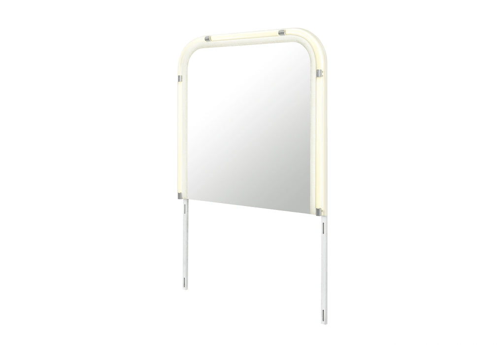 Lyra Beige Mirror with LED