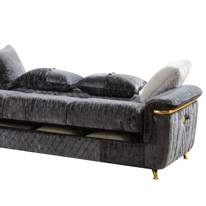 Argo Sectional Gray