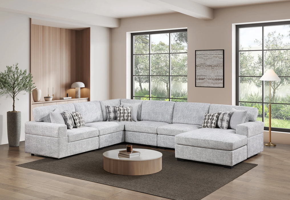Princeton Sectional Gray