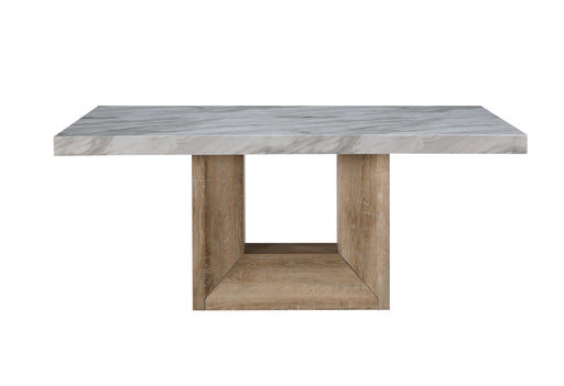D02 Natural Dining Table + 4 D8683 Dining Chairs