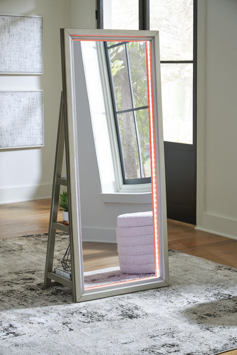 Evesen Floor Standing Mirror/Storage