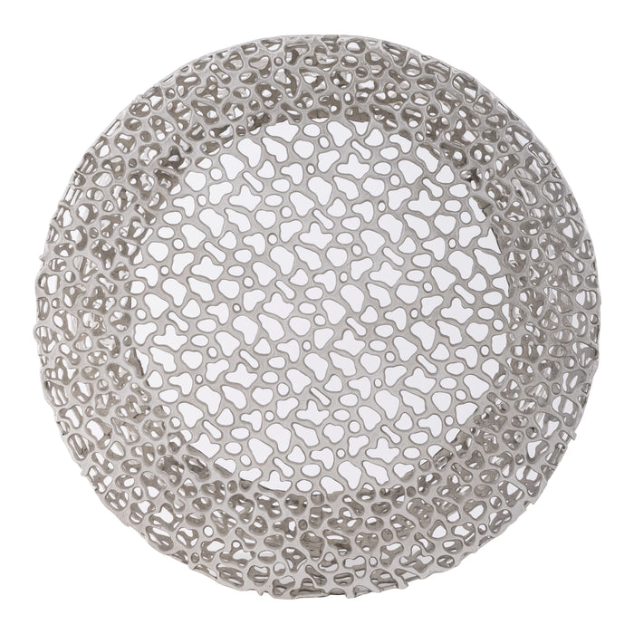 T3704-35 COFFEE TABLE SILVER
