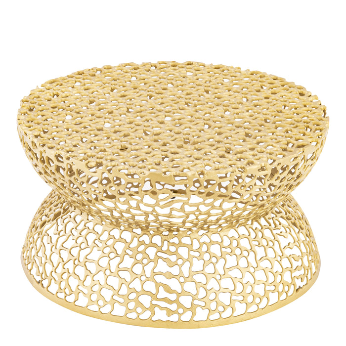 T3704-35 COFFEE TABLE GOLD