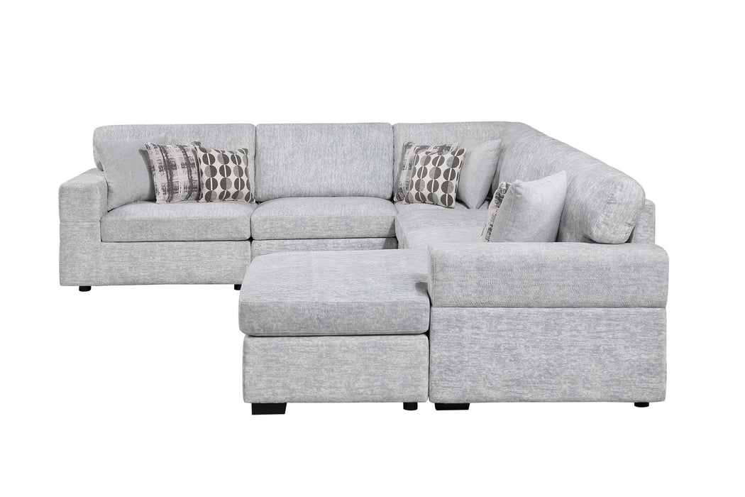 Princeton Sectional Gray
