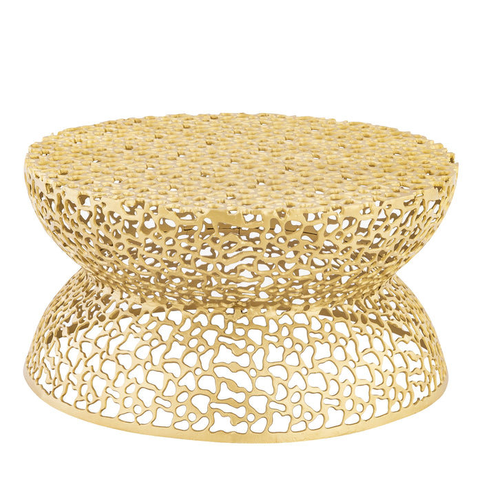 T3704-35 COFFEE TABLE GOLD