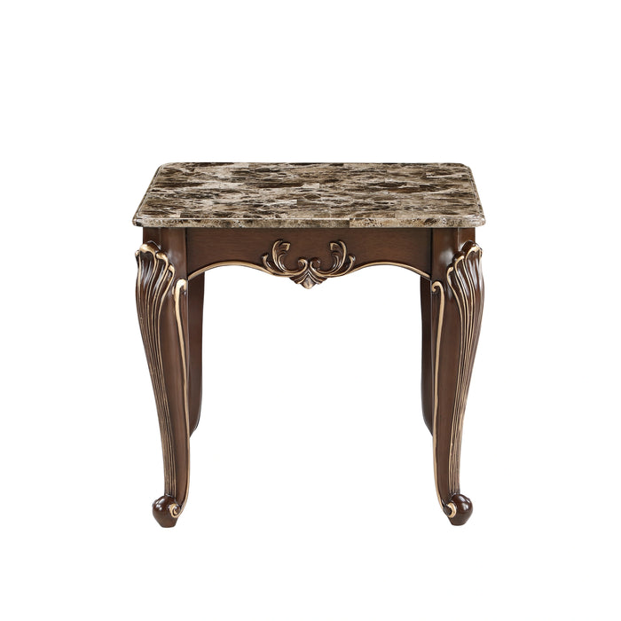 Lotus End Table