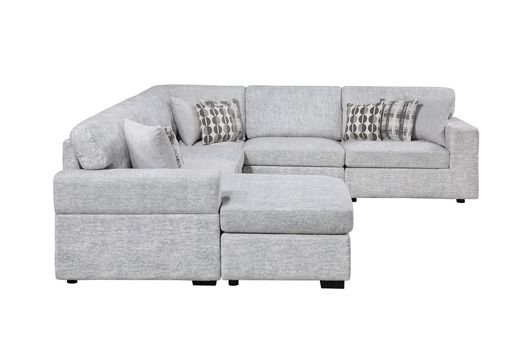 Princeton Sectional Gray