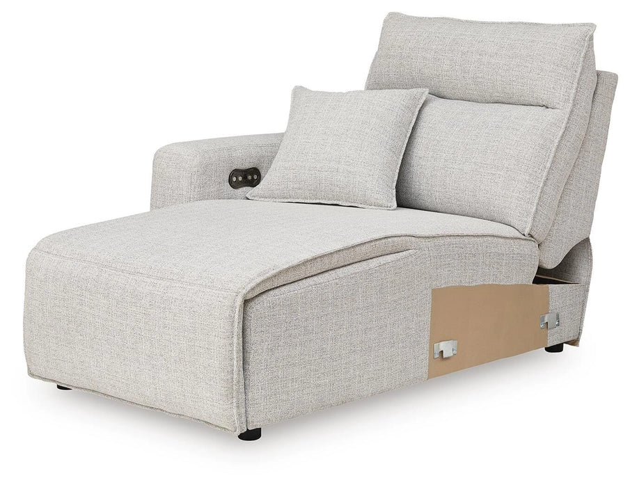 Modmax II Power Reclining Sectional with Chaise and Audio Consoles