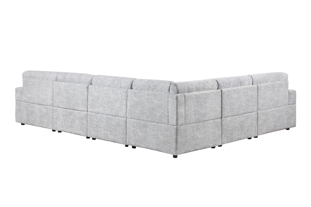 Princeton Sectional Gray