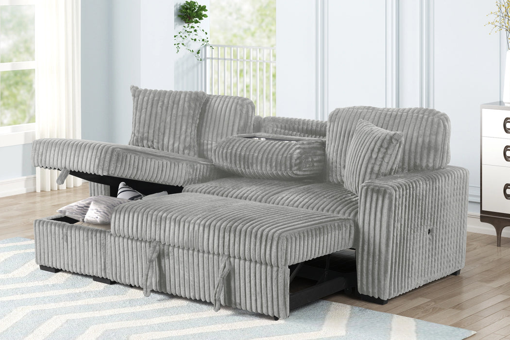 Plush Sectional
