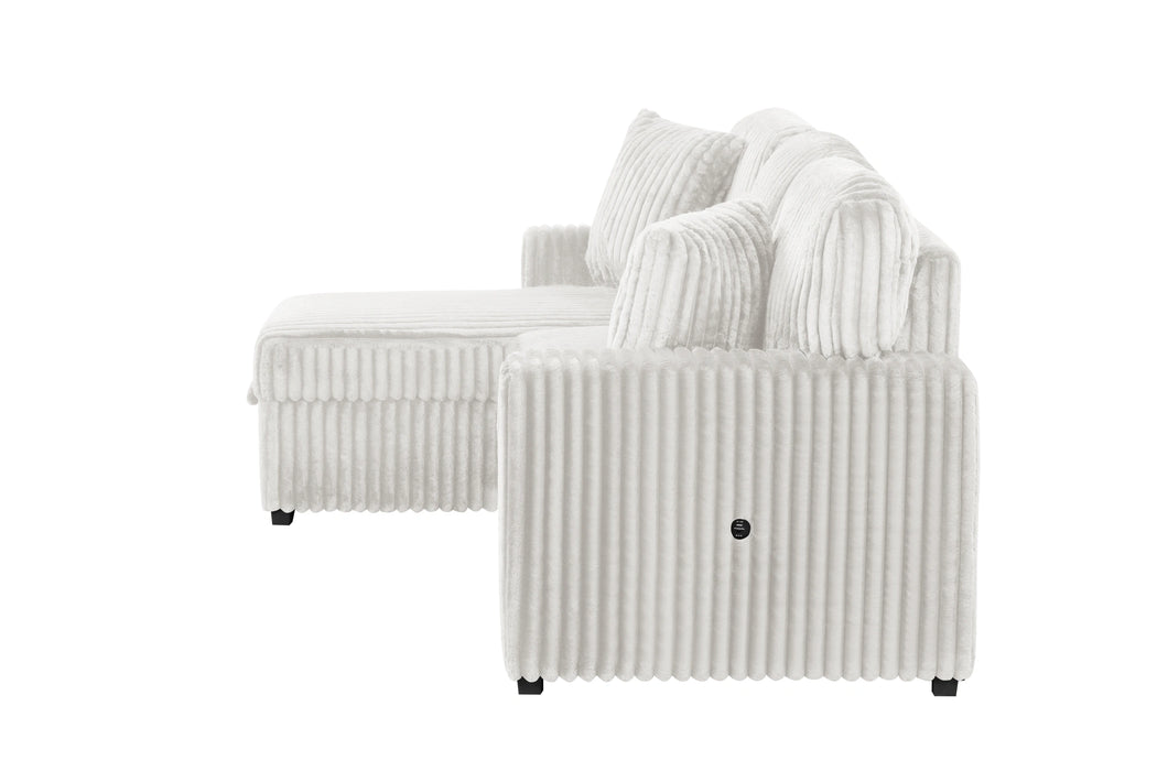 Plush Sectional