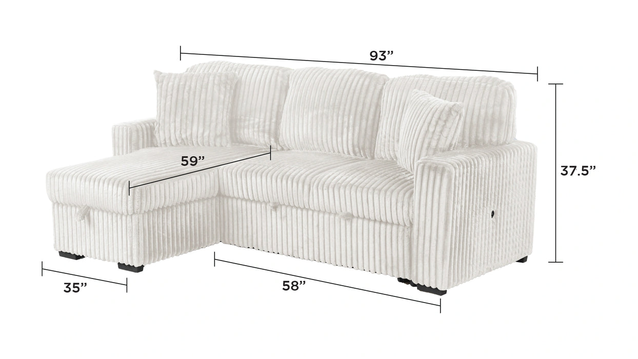 Plush Sectional