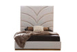 Galaxy Home Laura Gold King Bed in White image