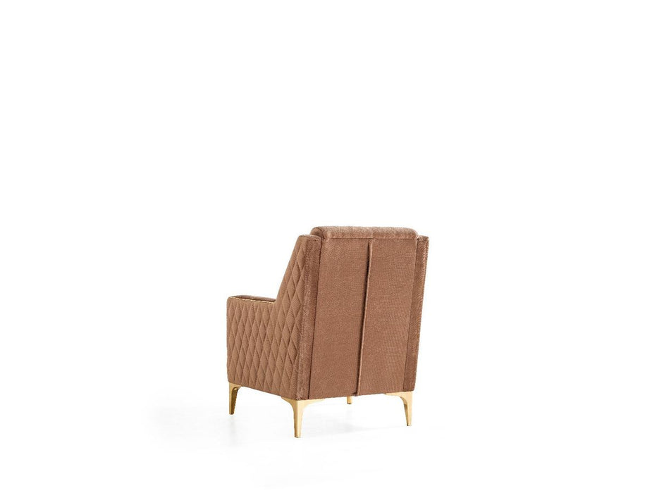 Galaxy Home Luna Chair in Copper