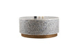 Galaxy Home Modern Luxe Coffee Table in Gray image