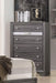 Galaxy Home Matrix Chest in Grey image