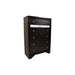 Galaxy Home Matrix Chest in Black image