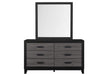 Lisbon Grey and Black Dresser