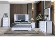 Ylime Smooth White Dresser with LED