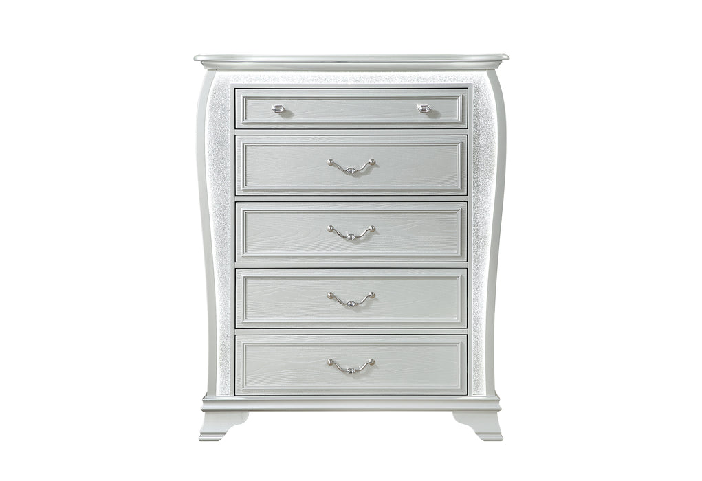 Aria Silver Chest with LED