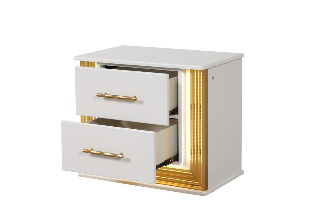 Galaxy Home Obsession Nightstand White