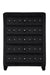 Galaxy Home Sophia Crystal Chest in Black image