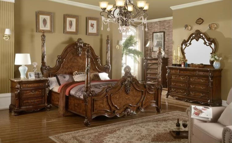B715 Marble-top Bedroom Set